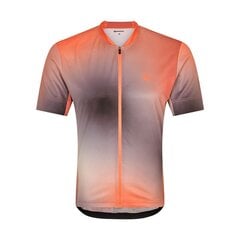 Мужская велосипедная майка Ziener Nelete 249203-519 249203-519-54, оранжевая цена и информация | Мужские футболки | pigu.lt