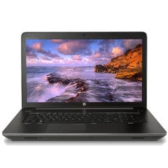 HP ZBook 17 G3 17.3 1600x900 i5-6440HQ 8GB 512SSD M.2 NVME WIN10Pro RENEW цена и информация | Ноутбуки | pigu.lt