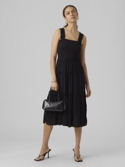 Vero Moda suknelė moterims 10282481*01, juoda kaina ir informacija | Suknelės | pigu.lt