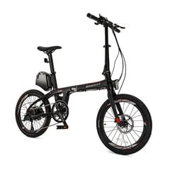 Elektrinis dviratis Beaster BS125B 20", juodas kaina ir informacija | Elektriniai dviračiai | pigu.lt