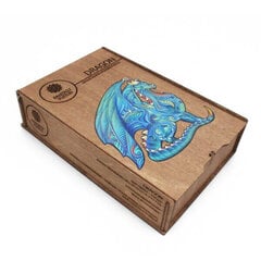 Medinė dėlio Fantasy puzzles Dragon XL, 870 d. kaina ir informacija | Dėlionės (puzzle) | pigu.lt