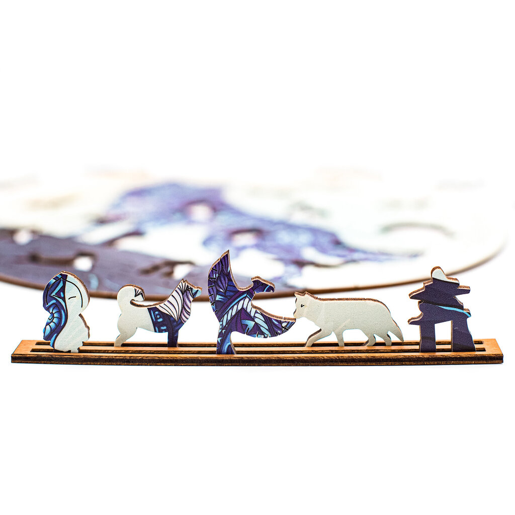 Medinė dėlio Fantasy puzzles Dragon Amarok XL, 600 d. kaina ir informacija | Dėlionės (puzzle) | pigu.lt