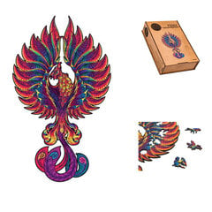 Medinė dėlionė Fantasy Puzzles Fenix, 600 d. цена и информация | Пазлы | pigu.lt