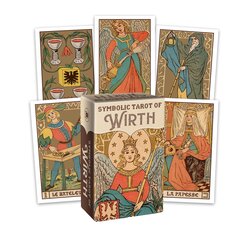 Taro kortos Symbolic Tarot of Wirth Mini цена и информация | Эзотерика | pigu.lt