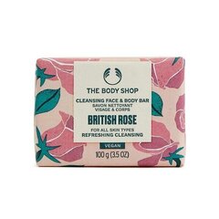 Мыло The Body Shop British Rose, 100 г цена и информация | Мыло | pigu.lt