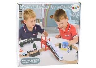 деревянные рельсы для поездов 3,2 м цена и информация | Игрушки для мальчиков | pigu.lt