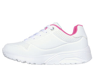 Кроссовки для девочек Skechers, белые цена и информация | Детская спортивная обувь | pigu.lt