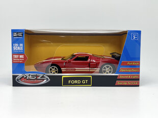 Žaislinis automobilis MSZ Ford GT, 1:32 kaina ir informacija | Žaislai berniukams | pigu.lt