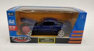 Žaislinis automobilis MSZ Ford Mustang GT, 1:32 kaina ir informacija | Žaislai berniukams | pigu.lt