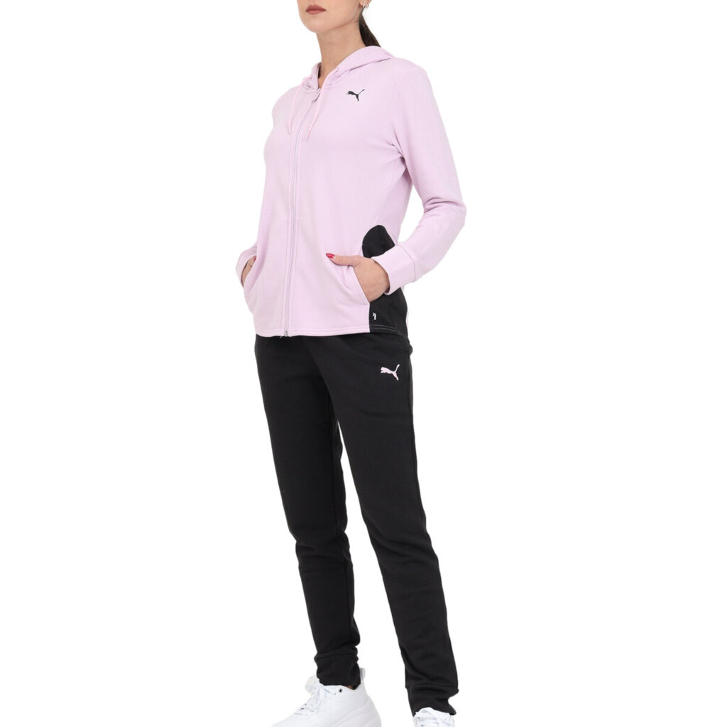 Sportinis kostiumas moterims Puma Classic Hooded 67369960, rožinis цена и информация | Sportinė apranga moterims | pigu.lt