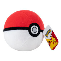 Pliušinis žaislas Pokemon Poké Ball, 12 cm kaina ir informacija | Minkšti (pliušiniai) žaislai | pigu.lt