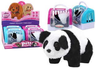 Interaktyvi pliušinė panda Lean Toys, 1 vnt kaina ir informacija | Minkšti (pliušiniai) žaislai | pigu.lt