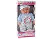 Lėlė Lean Toys Baby May May, mėlyna kaina ir informacija | Žaislai mergaitėms | pigu.lt