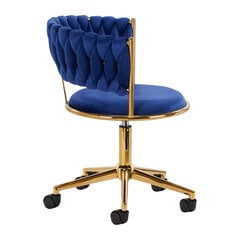 вращающийся стул 4rico, синий цена и информация | Мебель для салонов красоты | pigu.lt