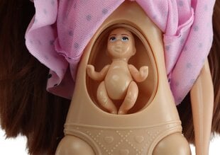беременная кукла, блондинка цена и информация | Игрушки для девочек | pigu.lt