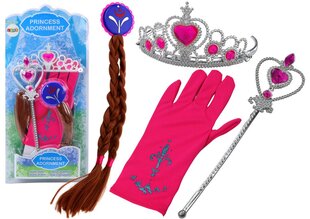 Mažosios princesės aksesuarų rinkinys mergaitėms LeanToys Princess Adornment, 1 vnt. kaina ir informacija | Kosmetika vaikams ir mamoms | pigu.lt