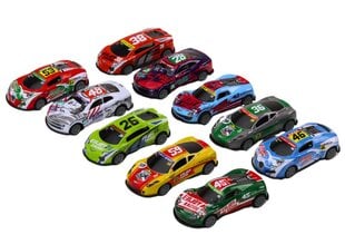 Lengvųjų automobilių rinkinys Lean Toys, 10 vnt kaina ir informacija | Žaislai berniukams | pigu.lt