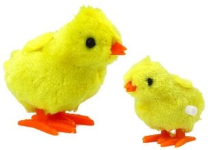 Šokinėjantis viščiukas Lean Toys, geltonas kaina ir informacija | Žaislai kūdikiams | pigu.lt
