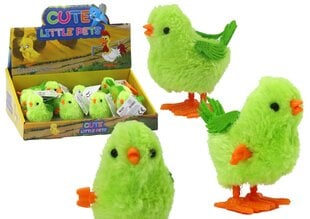 навинчивающийся цыпленок, зеленый, 1 шт. цена и информация | Мягкие игрушки | pigu.lt