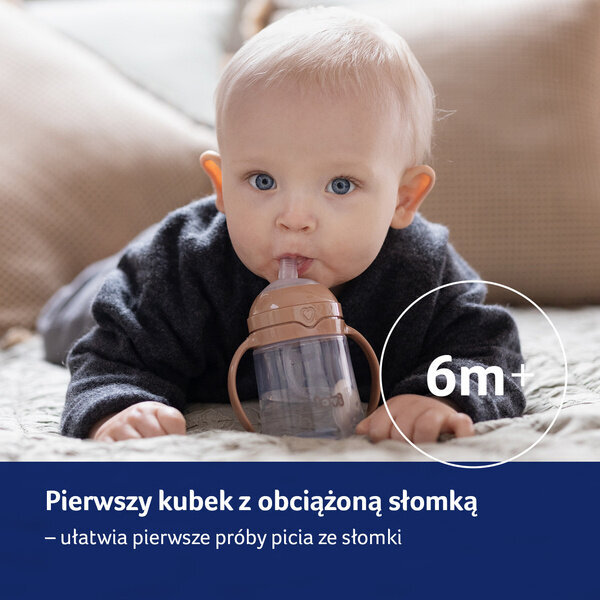 Gertuvė Lovi First Cup, 150 ml, 6mėn+ kaina ir informacija | Buteliukai kūdikiams ir jų priedai | pigu.lt