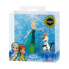 Figūrėlės Frozen Elsa ir Olafas Bullyland, 12087, 2 vnt цена и информация | Игрушки для девочек | pigu.lt