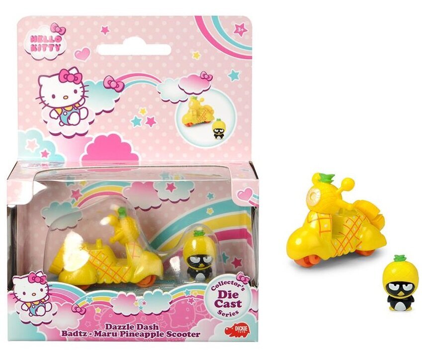 Figūrėlių rinkinys Dickie Badtz Maru Pineaple Hello Kitty, 2 d kaina ir informacija | Žaislai mergaitėms | pigu.lt