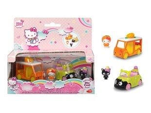 Figūrėlių rinkinys Dickie Orange Truck Chococat Coup Hello Kitty, 4 d цена и информация | Игрушки для девочек | pigu.lt