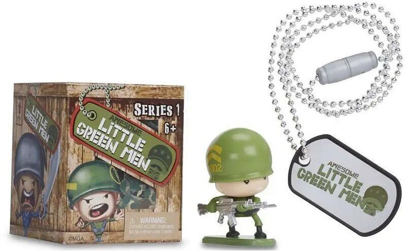 Staigmenų dėžutė Little Green Men Awesome kaina ir informacija | Žaislai berniukams | pigu.lt
