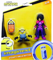 Mattel Imaginext Миньоны Стюарт и Белль Боттом 2пак цена и информация | Игрушки для мальчиков | pigu.lt