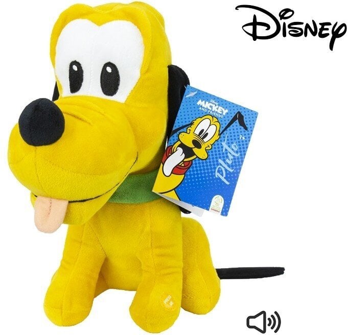 Pliušinis žaislas Pluto su garsais Sambro, 28cm цена и информация | Minkšti (pliušiniai) žaislai | pigu.lt