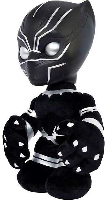 Pliušinė pantera su šviesomis ir garsais Mattel, juoda, 30 cm kaina ir informacija | Minkšti (pliušiniai) žaislai | pigu.lt