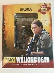 Figūrėlė The Walking Dead Sasha Eaglemoss Collectors, 9cm цена и информация | Игрушки для мальчиков | pigu.lt