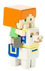 Žaislas Mattel Minecraft Aleksas ant lamos FVH13, 4cm kaina ir informacija | Žaislai berniukams | pigu.lt