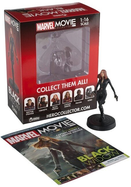 Figūrėlė Eaglemoss Marvel Movie Black Widow 1:16 kaina ir informacija | Žaislai berniukams | pigu.lt