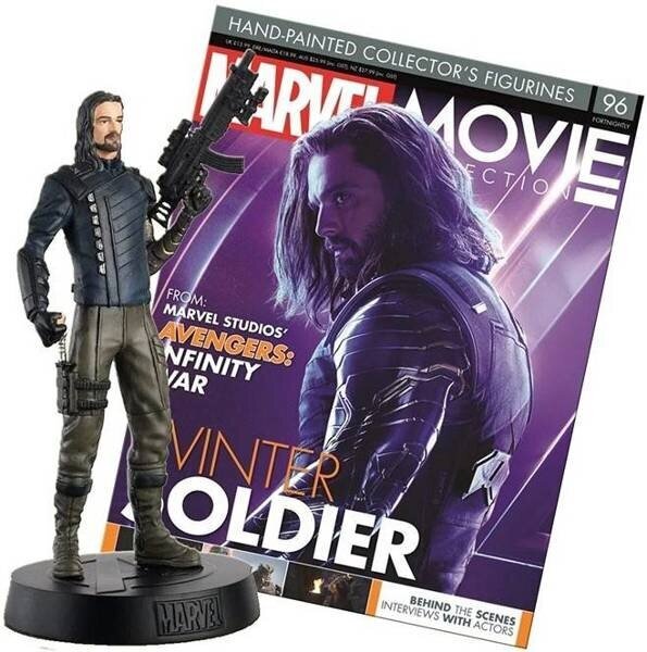 Figūrėlė Eaglemoss Marvel Movie Winter Soldier 1:16 цена и информация | Žaislai berniukams | pigu.lt