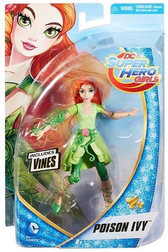 Figūrėlė Poison Ivy Mattel, žalia DMM38, 14cm kaina ir informacija | Žaislai mergaitėms | pigu.lt