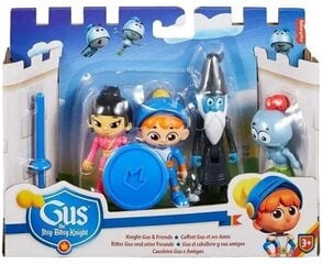 MATTEL Gus Little Great Knight 4 шт 10 см цена и информация | Игрушки для мальчиков | pigu.lt