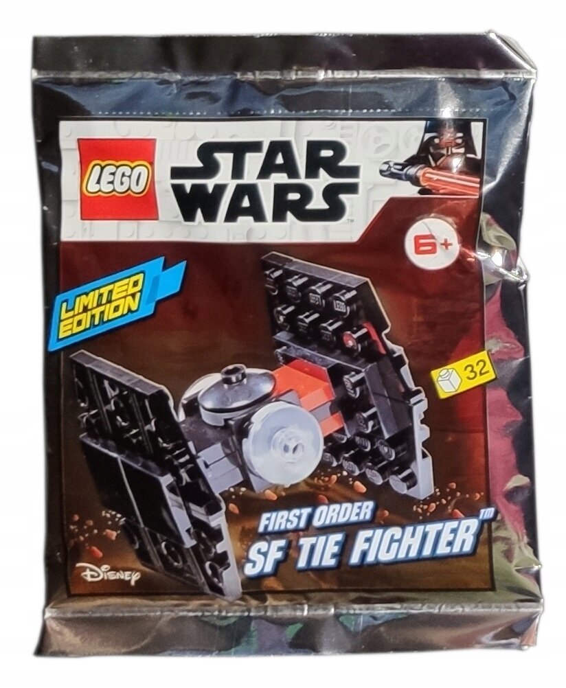 911953 LEGO® kaladėlės Star Wars (Žvaigždžių karai) SF Tie Fighter, 32 d. цена и информация | Konstruktoriai ir kaladėlės | pigu.lt