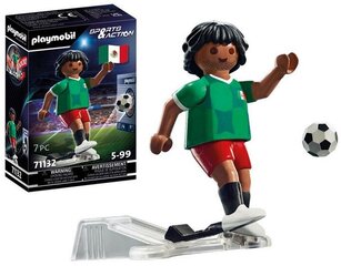 71132 PLAYMOBIL Sports & Action Soccer Player Mexico figūrėlė kaina ir informacija | Konstruktoriai ir kaladėlės | pigu.lt