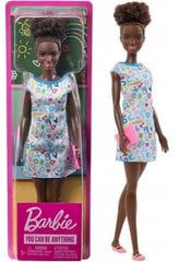 Кукла Mattel BARBIE Учительница 30 см цена и информация | Игрушки для девочек | pigu.lt