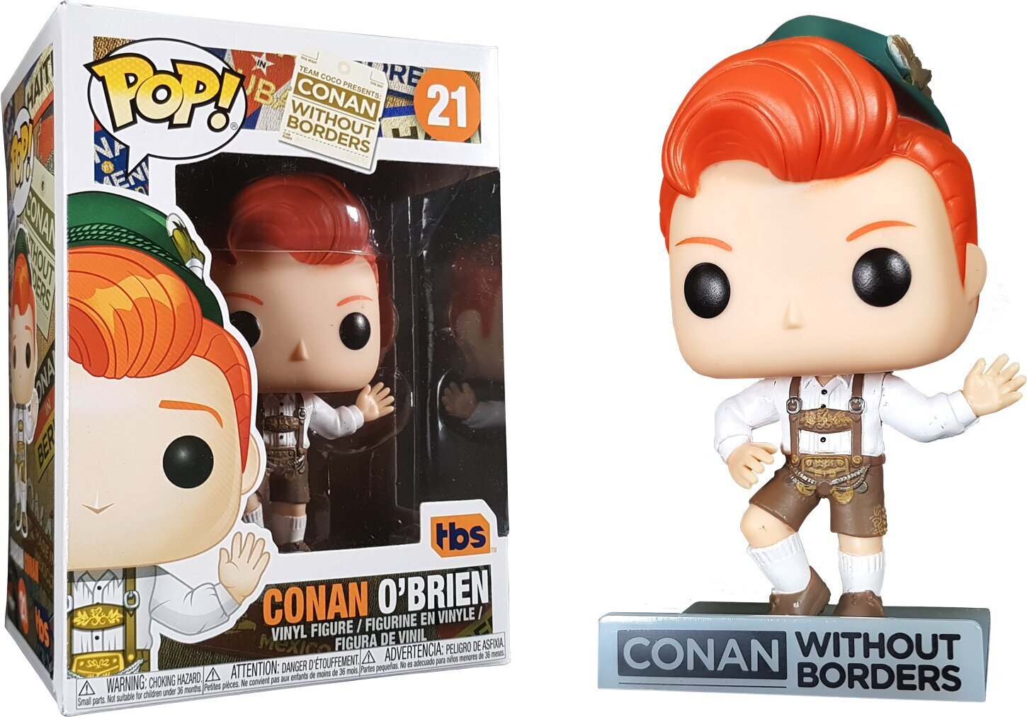 Funko POP! Conan without Borders - Conan O'Brien as Lederhosen цена и информация | Žaidėjų atributika | pigu.lt