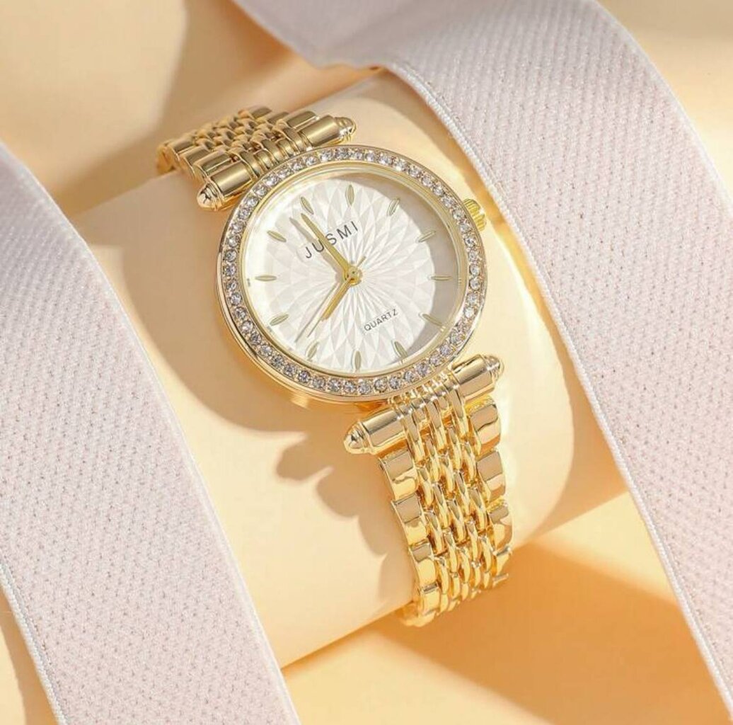 Moteriški auksiniai rankiniai laikrodžiai, Electronics LV-758, 1 vnt kaina ir informacija | Moteriški laikrodžiai | pigu.lt