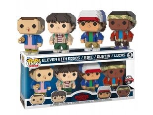 Funko POP! Stranger Things Eleven with Eggos Mike Dustin Lucas kaina ir informacija | Žaidėjų atributika | pigu.lt