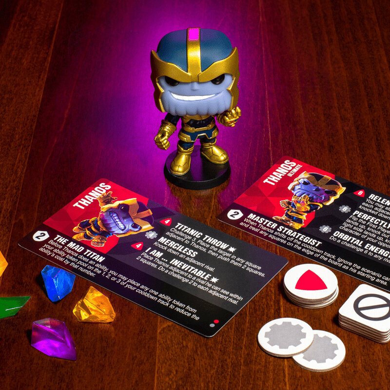 Žaidimo išplėtimas Marvel Thanos FunkoVerse, 101 kaina ir informacija | Stalo žaidimai, galvosūkiai | pigu.lt