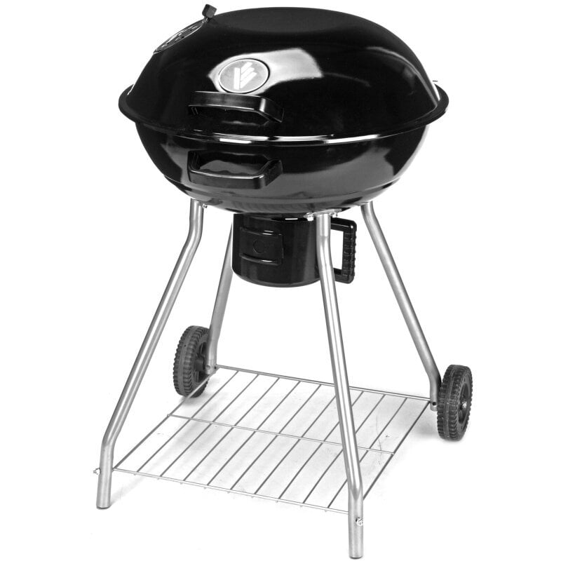 Kepsninė ProGarden BBQ Grill, 56x82 cm, juoda kaina ir informacija | Kepsninės, griliai | pigu.lt