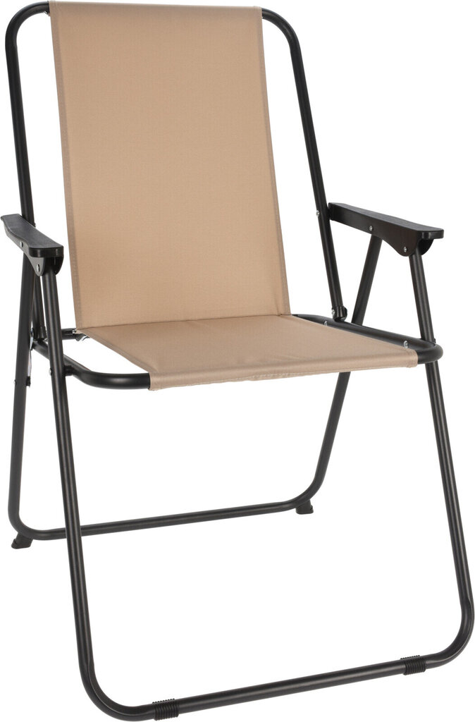 Turistinė kėdė Redcliffs, 57x48x42 cm, smėlio spalvos цена и информация | Turistiniai baldai | pigu.lt
