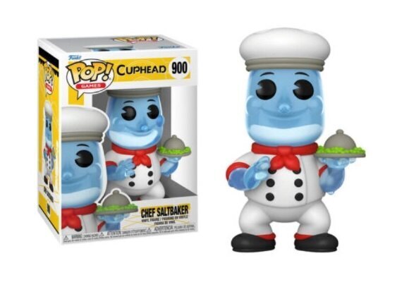 Funko POP! Games Cuphead Chef Saltbaker kaina ir informacija | Žaidėjų atributika | pigu.lt