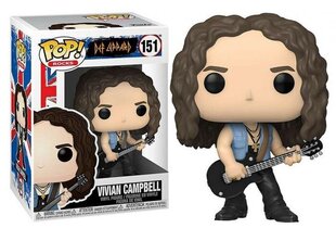 Funko POP! Rocks Def Leppard Vivian Campbell kaina ir informacija | Žaidėjų atributika | pigu.lt