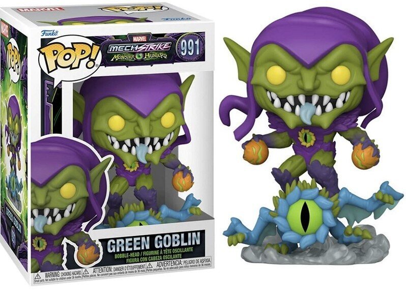 Funko POP! Marvel Green Goblin цена и информация | Žaidėjų atributika | pigu.lt