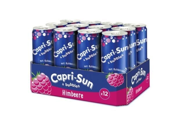 Aviečių skonio gėrimas Capri-Sun&Bubbles, 330 ml x 12 vnt. kaina ir informacija | Sultys, nektarai ir sulčių gėrimai | pigu.lt